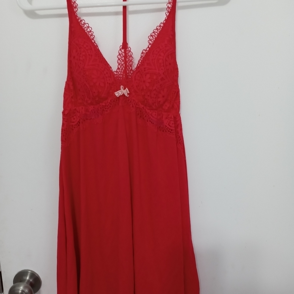 Victoria's Secret Lacey Floral Lingerie With Built in Bra